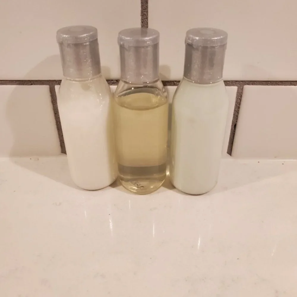 Bath Body Works Rainkissed Leaves Shampoo Conditioner Body Lotion Travel Set NEW
